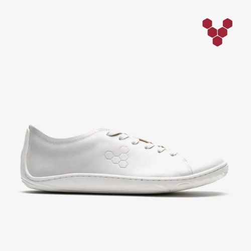 Vivobarefoot Addis Hvite Joggesko Herre [4-NZMU]